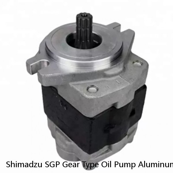 Shimadzu SGP Gear Type Oil Pump Aluminum Material With Excellent Durability #1 small image